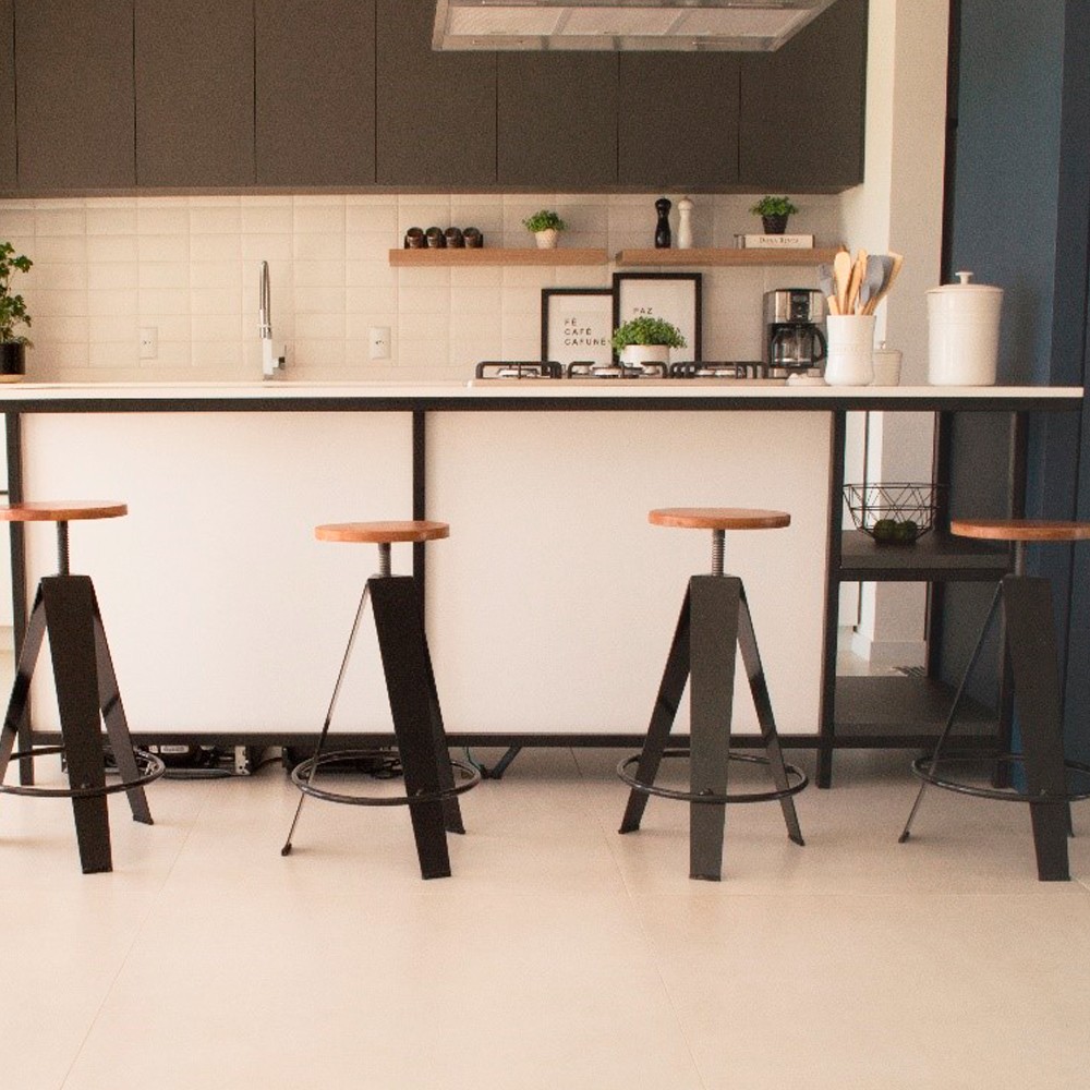 banquetas para espaço gourmet